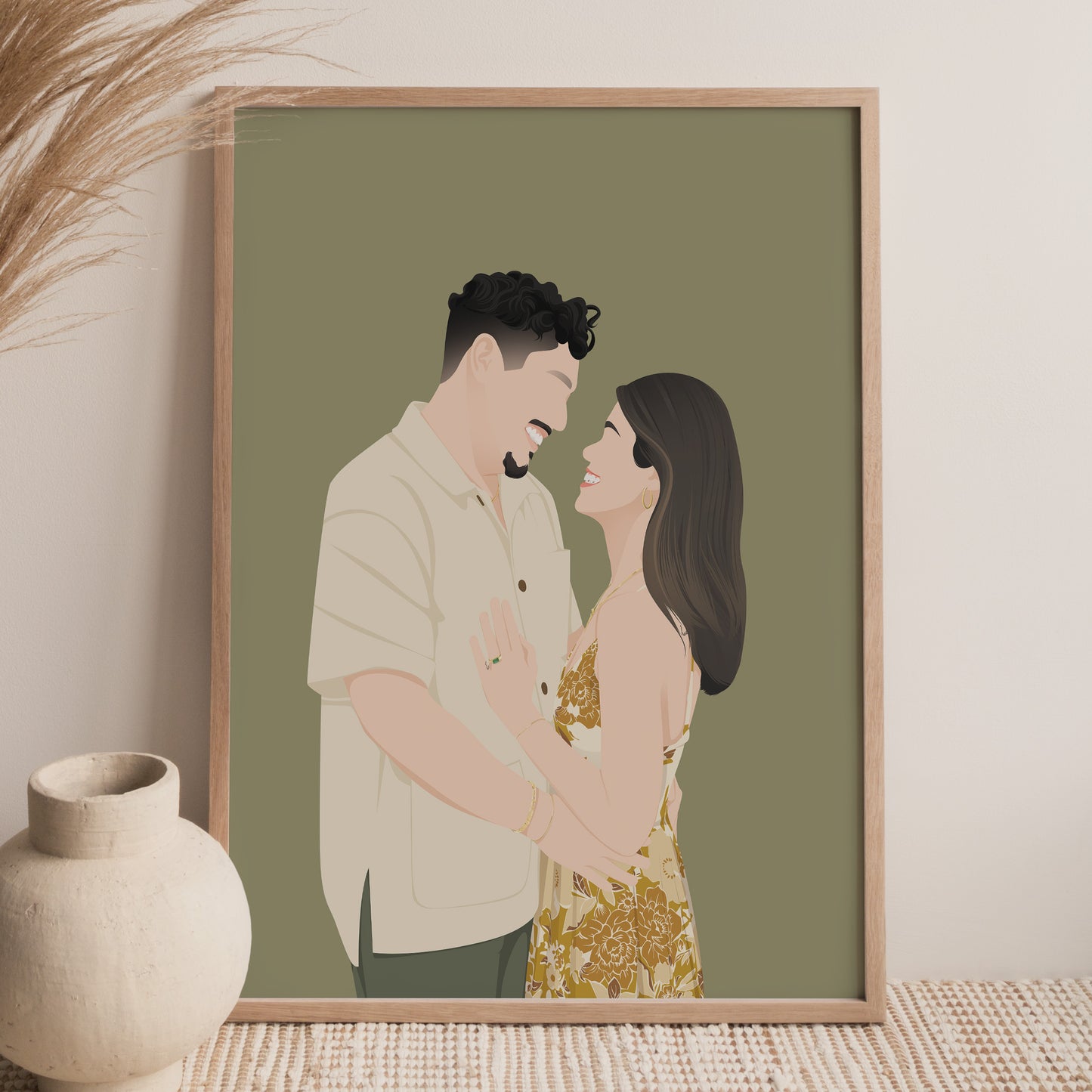 Couple Art Portrait