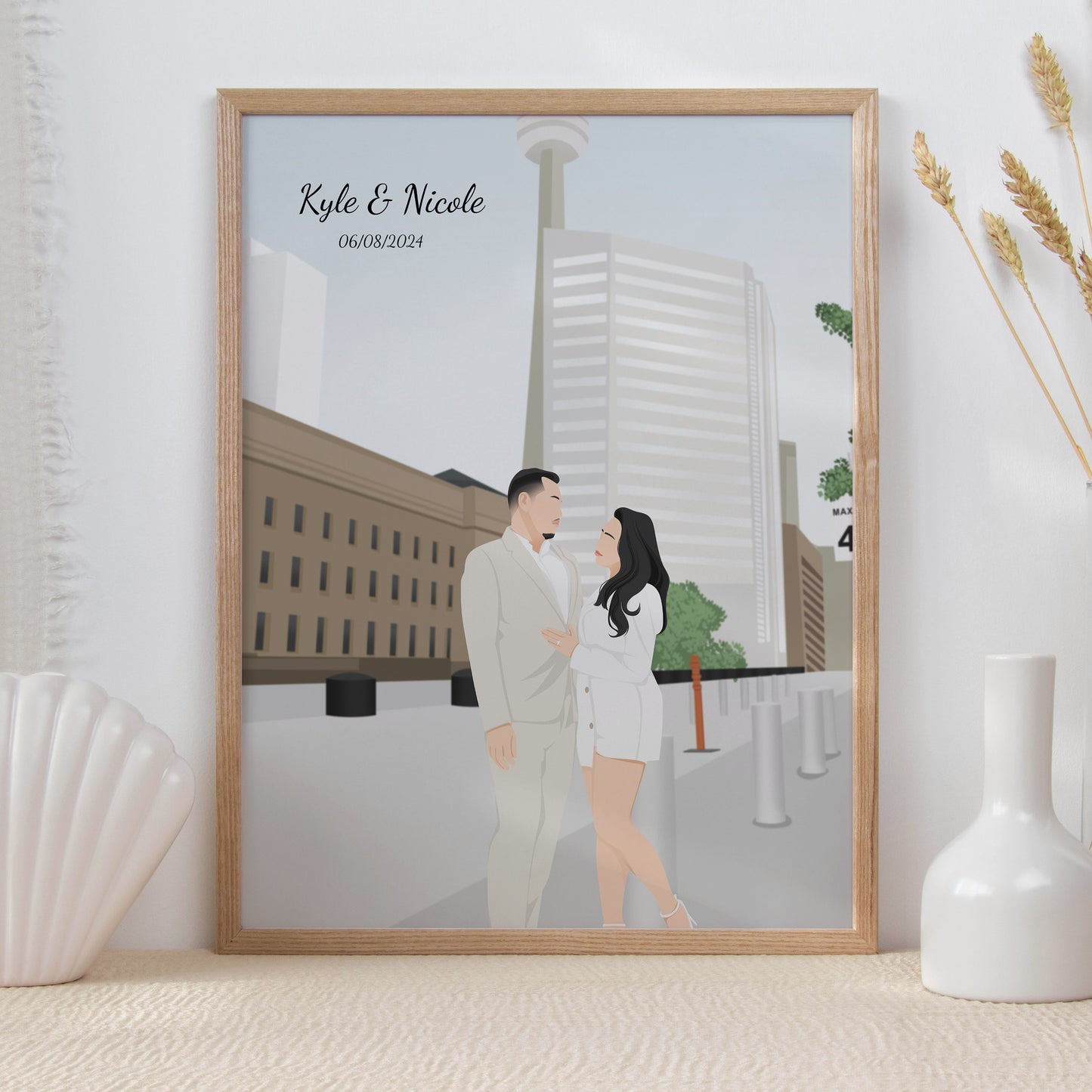 Couple Art Portrait