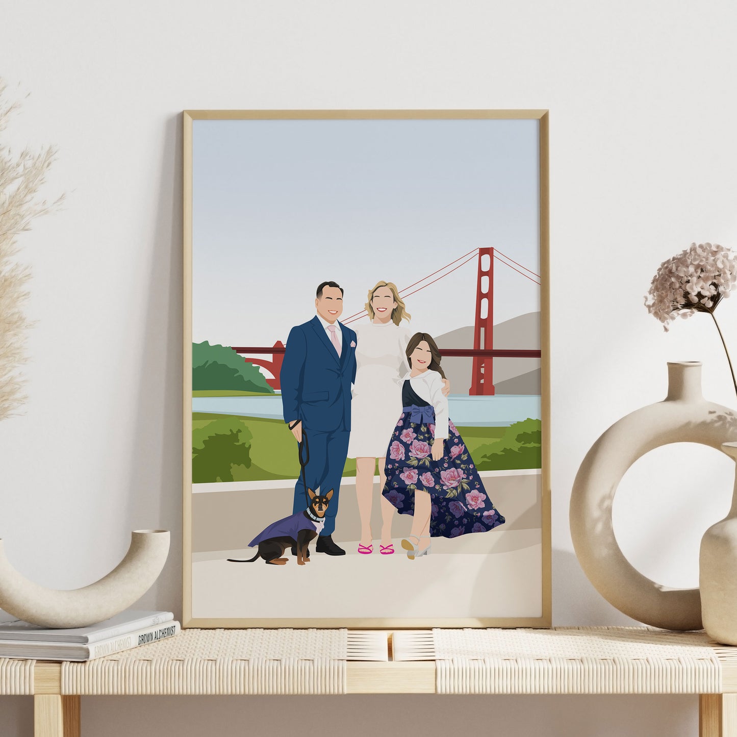 Custom Family Illustration