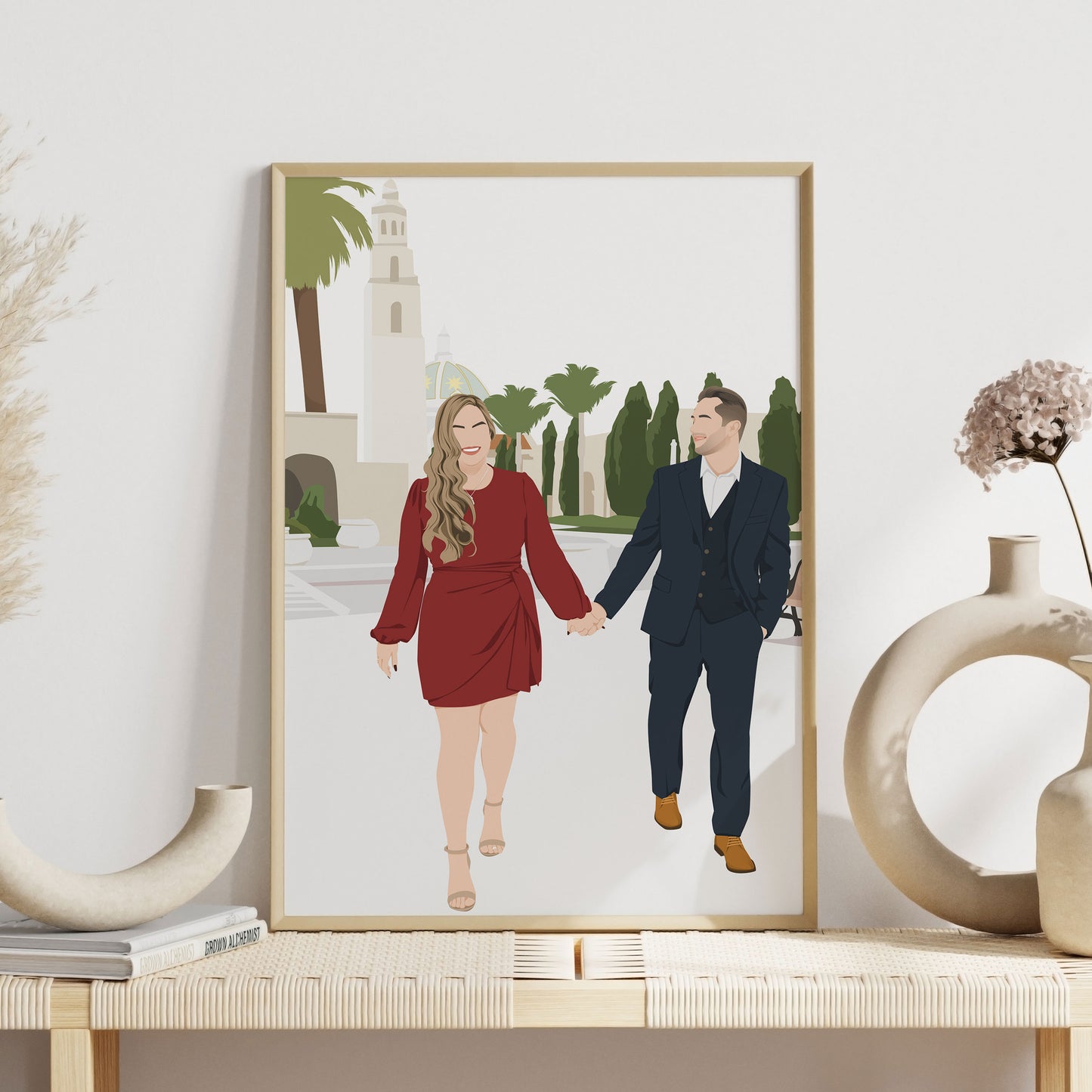 Couple Art Portrait