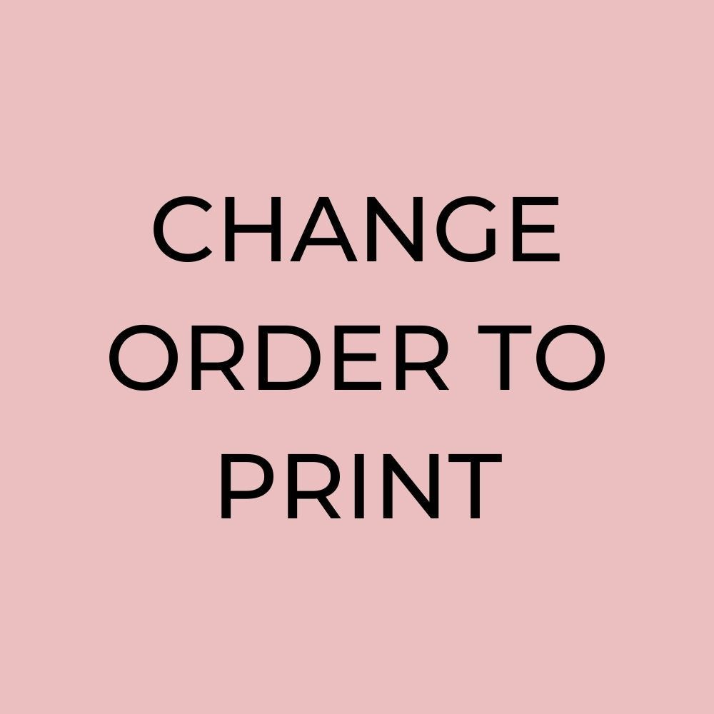 Change Order to Print - poodledstore