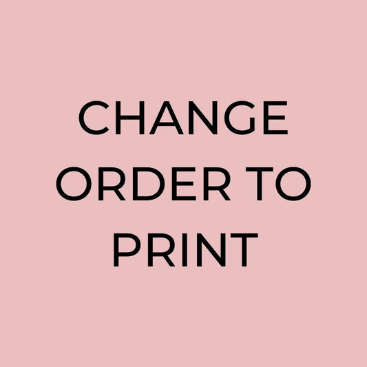 Change Order to Print - poodledstore