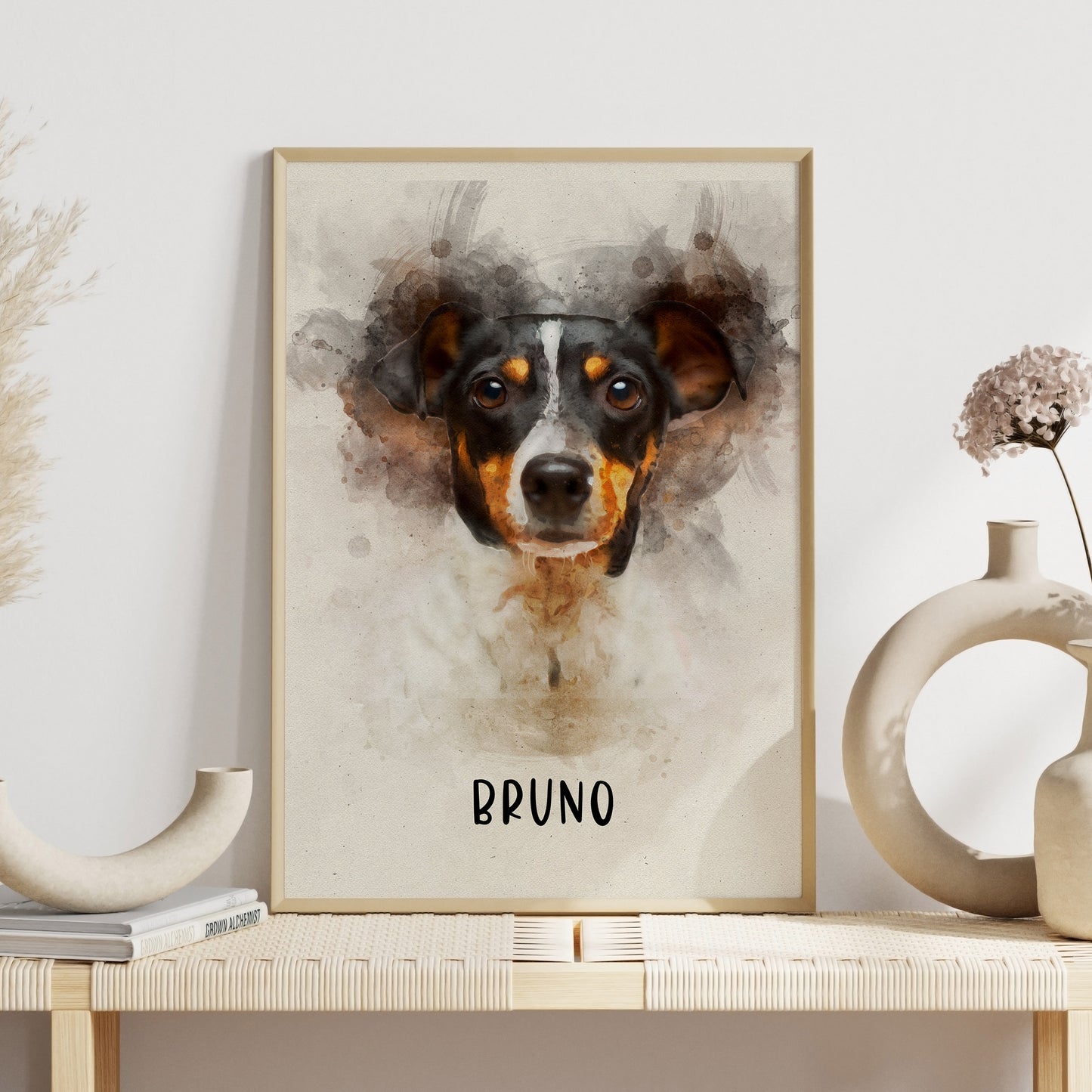 Watercolor Pet Portrait
