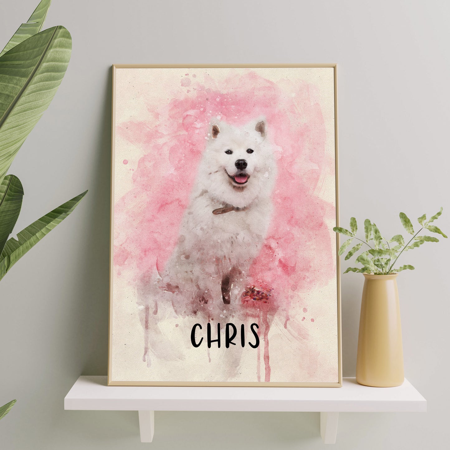 Watercolor Pet Portrait