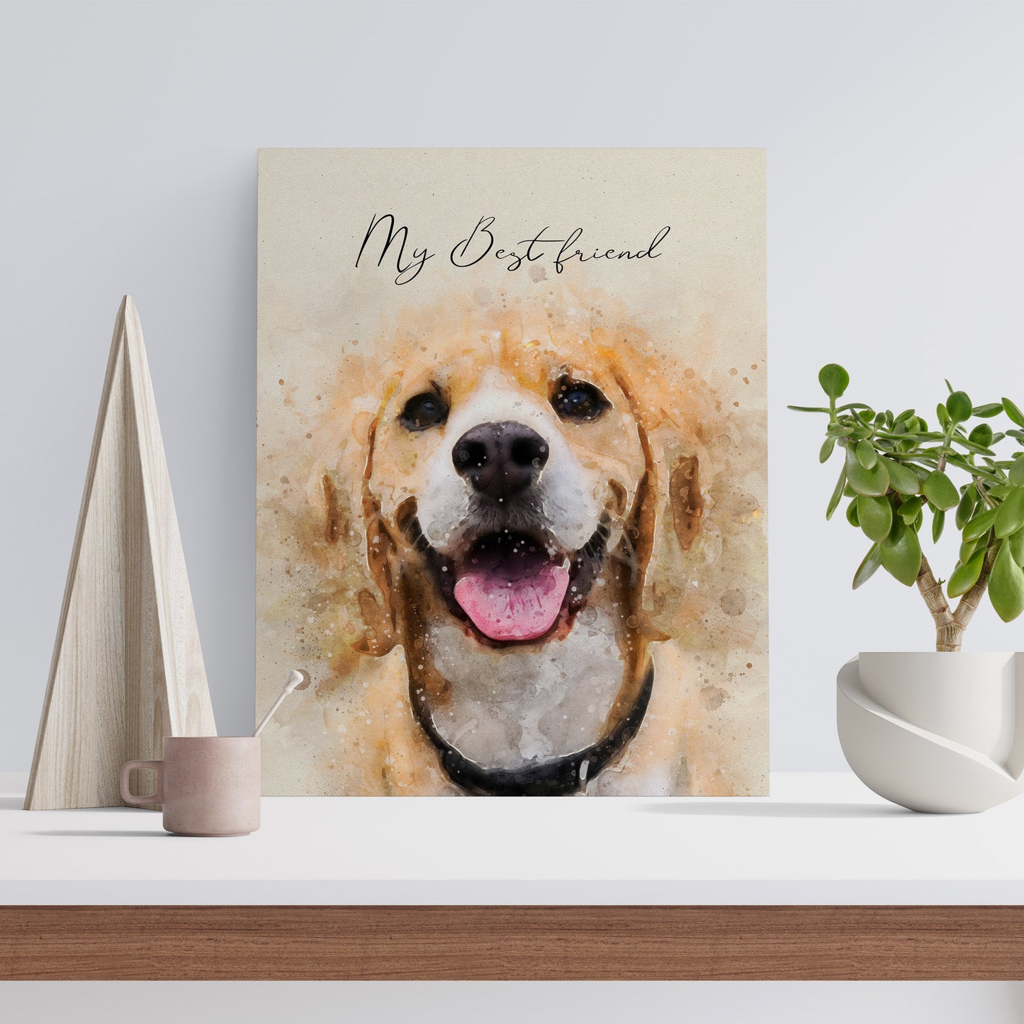 Watercolor Pet Portrait