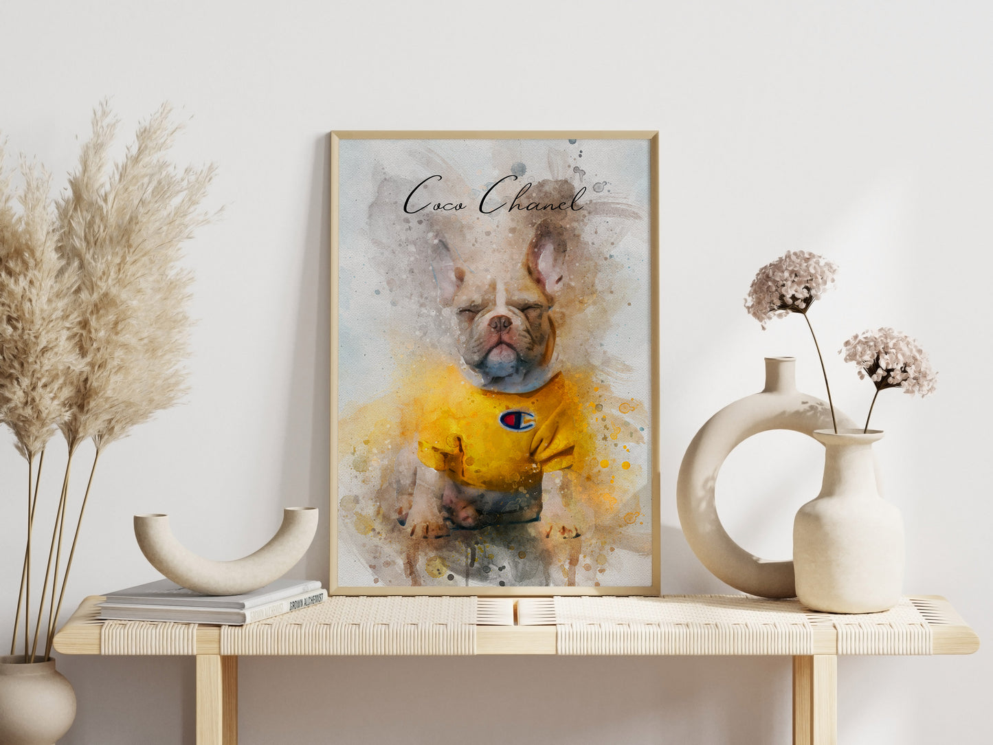 Watercolor Pet Portrait