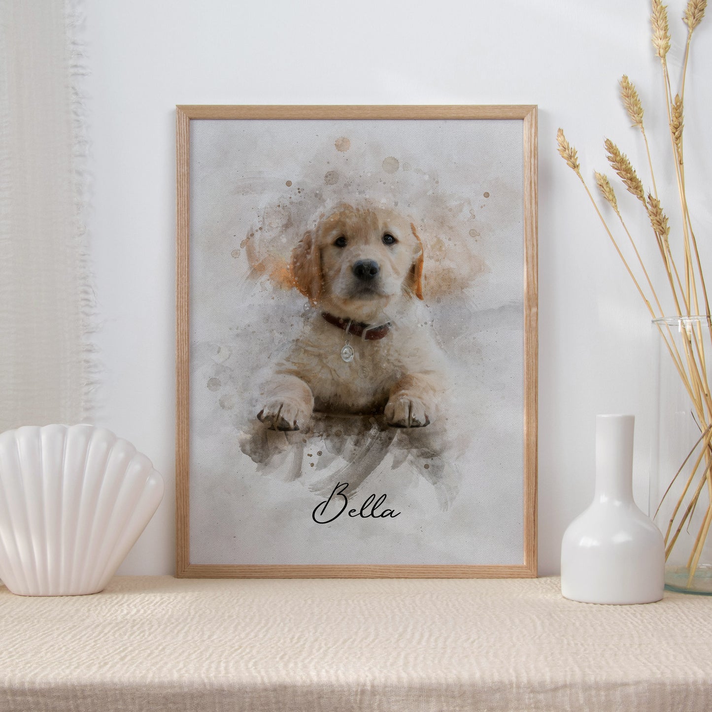 Watercolor Pet Portrait