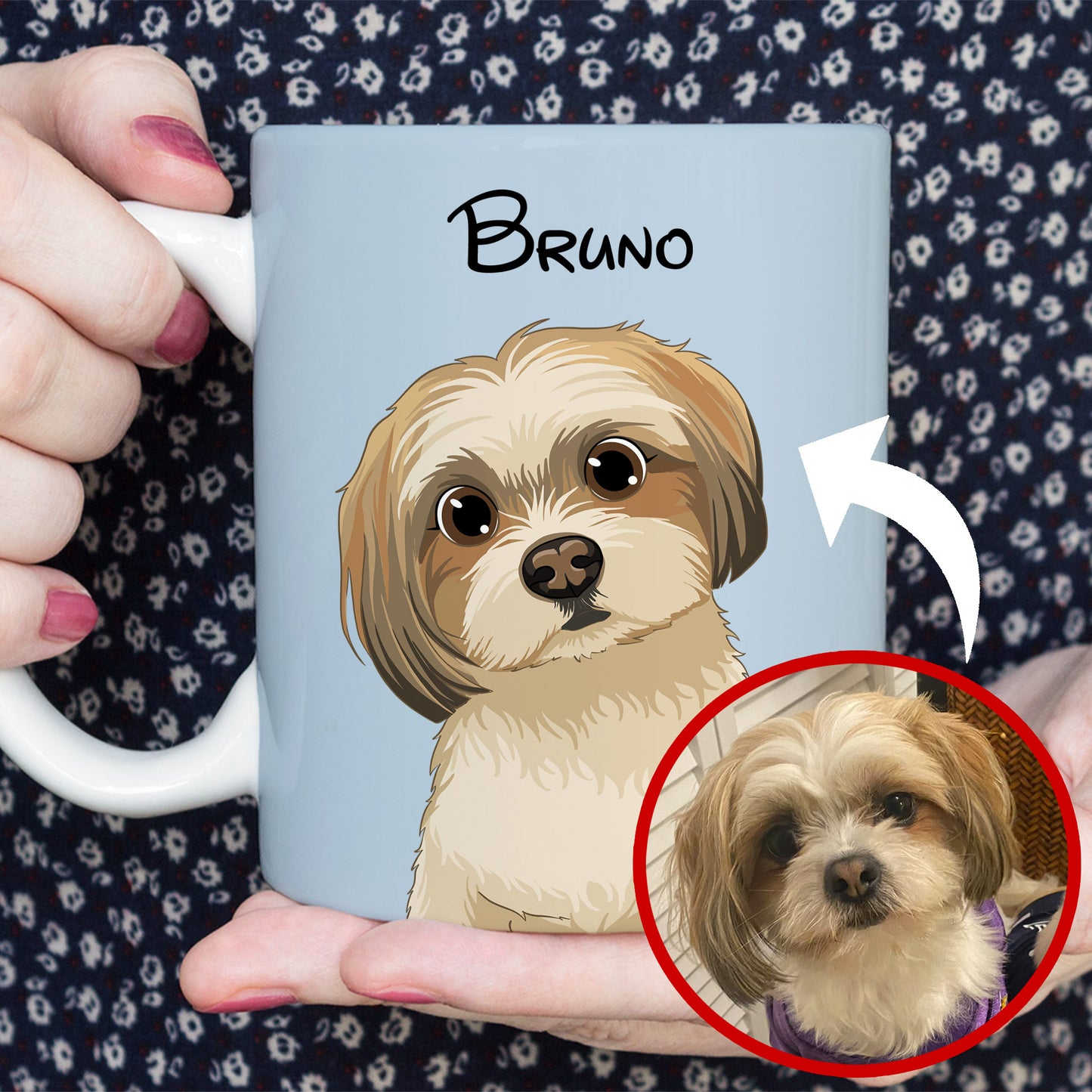 Add a custom mug - Poodled