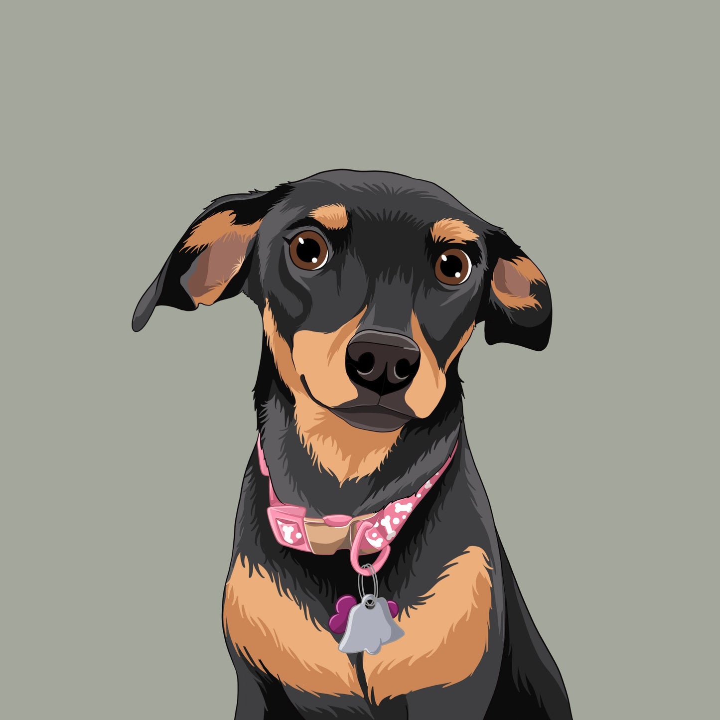 Cartoon Portrait - Pets