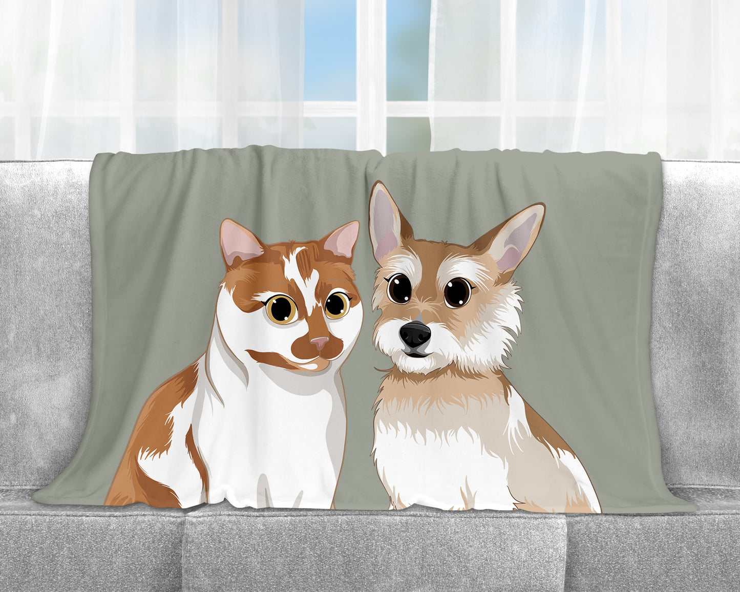 Cartoon Pet - Blanket - Poodled